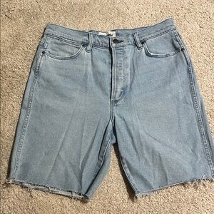 Wrangler Frances High-Rise Denim Shorts